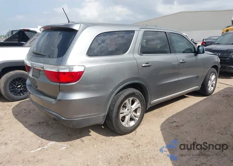 2012 Dodge Durango Sxt z USA, uszkodzony, nr VIN 1C4RDHAG2CC257167